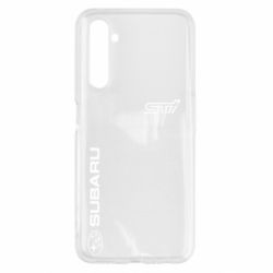 Чохол для Realme 6 Subaru STI Logo - PrintSalon