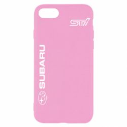 Чехол для iPhone SE 2022 Subaru STI Logo