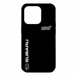 Чохол для iPhone 14 Pro Subaru STI Logo - PrintSalon