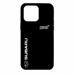 Чохол для iPhone 14 Pro Max Subaru STI Logo - PrintSalon