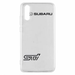 Чохол для Huawei P20 Subaru STI лого - PrintSalon