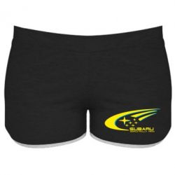 Женские шорты Subaru WRT - PrintSalon