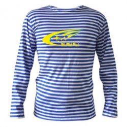 Тельняшка с длинным рукавом Subaru WRT - PrintSalon