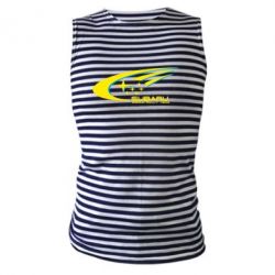 Майка-тельняшка Subaru WRT - PrintSalon