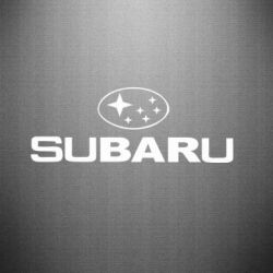 Наклейка Subaru - PrintSalon