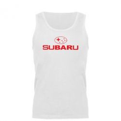 Мужская майка Subaru - PrintSalon