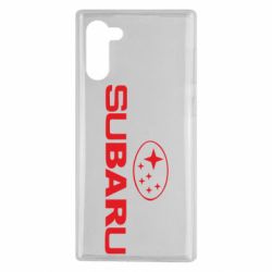 Чехол для Samsung Note 10 Subaru - PrintSalon