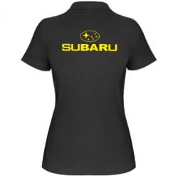 Женское поло Subaru - PrintSalon