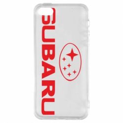 Чехол для iPhone5/5S/SE Subaru - PrintSalon
