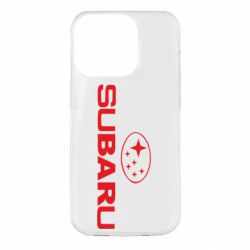Чехол для iPhone 14 Pro Subaru - PrintSalon