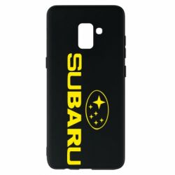 Чехол для Samsung A8+ 2018 Subaru - PrintSalon