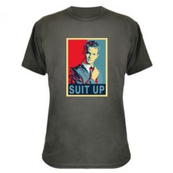 Камуфляжная футболка Suit up! - PrintSalon