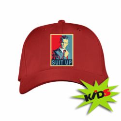 Детская кепка Suit up! - PrintSalon