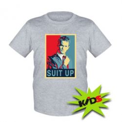 Детская футболка Suit up! - PrintSalon
