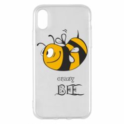 Чохол для iPhone X/Xs Шалена бджілка - PrintSalon