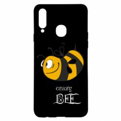 Чохол для Samsung A20s Шалена бджілка - PrintSalon
