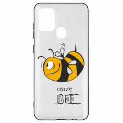 Чохол для Samsung A21s Шалена бджілка - PrintSalon
