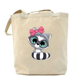 Шоппер Cute raccoon - PrintSalon