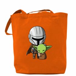 Шоппер Din Djarin And The Child - PrintSalon