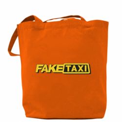 Шоппер Fake taxi logo 2 - PrintSalon