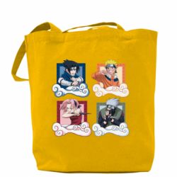 Шоппер Naruto team 7 in action - PrintSalon