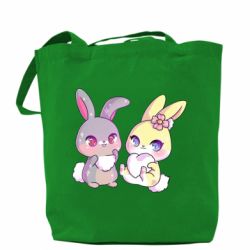 Шоппер Rabbits In Love - PrintSalon