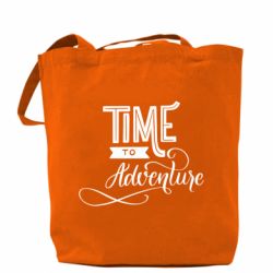 Шоппер Time to adventure - PrintSalon
