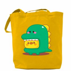 Шоппер Уточка в костюме динозавра - PrintSalon