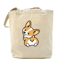 Шоппер Winking Corgi - PrintSalon