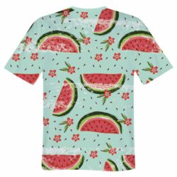 Мужская футболка 3D Summer background - PrintSalon