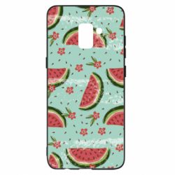 Чехол для Samsung A8+ 2018 Summer background - PrintSalon