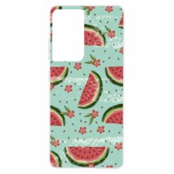 Чехол для Samsung S21 Ultra Summer background - PrintSalon