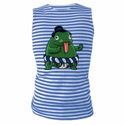 Майка-тельняшка Sumo toad - PrintSalon