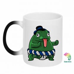 Чашка-хамелеон Sumo toad - PrintSalon