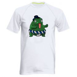 Мужская футболка для спорта Sumo toad - PrintSalon