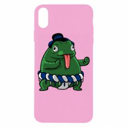 Чехол для iPhone X/Xs Sumo toad - PrintSalon
