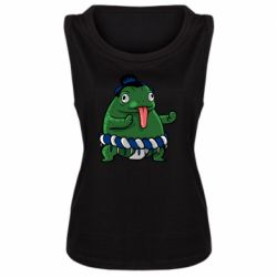 Женская майка Sumo toad - PrintSalon