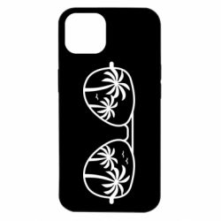 Чехол для iPhone 14 Sunglasses And Palm Trees - PrintSalon