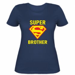 Женская футболка Super Brother - PrintSalon