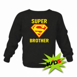 Детский свитшот Super Brother - PrintSalon