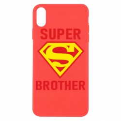 Чехол для iPhone X/Xs Super Brother - PrintSalon