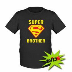 Детская футболка Super Brother - PrintSalon