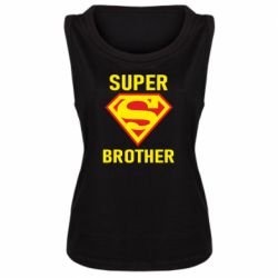 Женская майка Super Brother - PrintSalon
