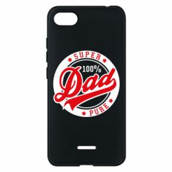 Чехол для Xiaomi Redmi 6A Super Dad Pure 100% - PrintSalon