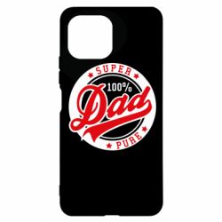 Чехол для Xiaomi Mi11 Lite Super Dad Pure 100% - PrintSalon