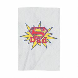 Полотенце с принтом Super Dad - PrintSalon
