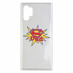 Чехол для Samsung Note 10 Plus Super Dad - PrintSalon