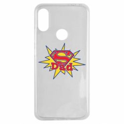 Чехол для Xiaomi Redmi Note 7 Super Dad - PrintSalon