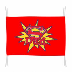 Флаг Super Dad - PrintSalon
