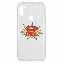 Чехол для Samsung A11/M11 Super Dad - PrintSalon